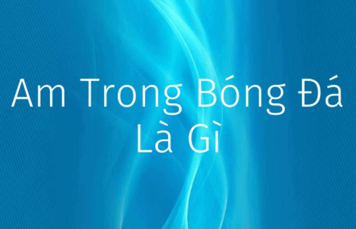 Am trong bóng đá là gì? Tổng hợp các vị trí trong bóng đá 2022